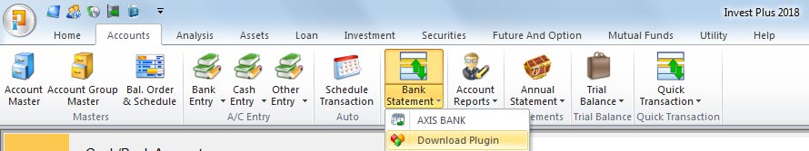 Alt Bank Statement Download plugin